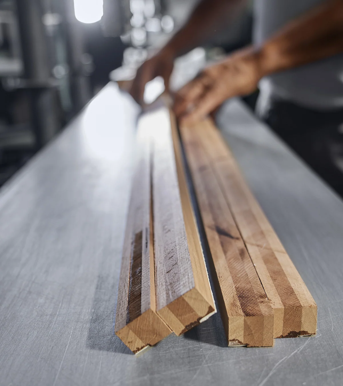 Essences de bois destinées aux noyaux des skis