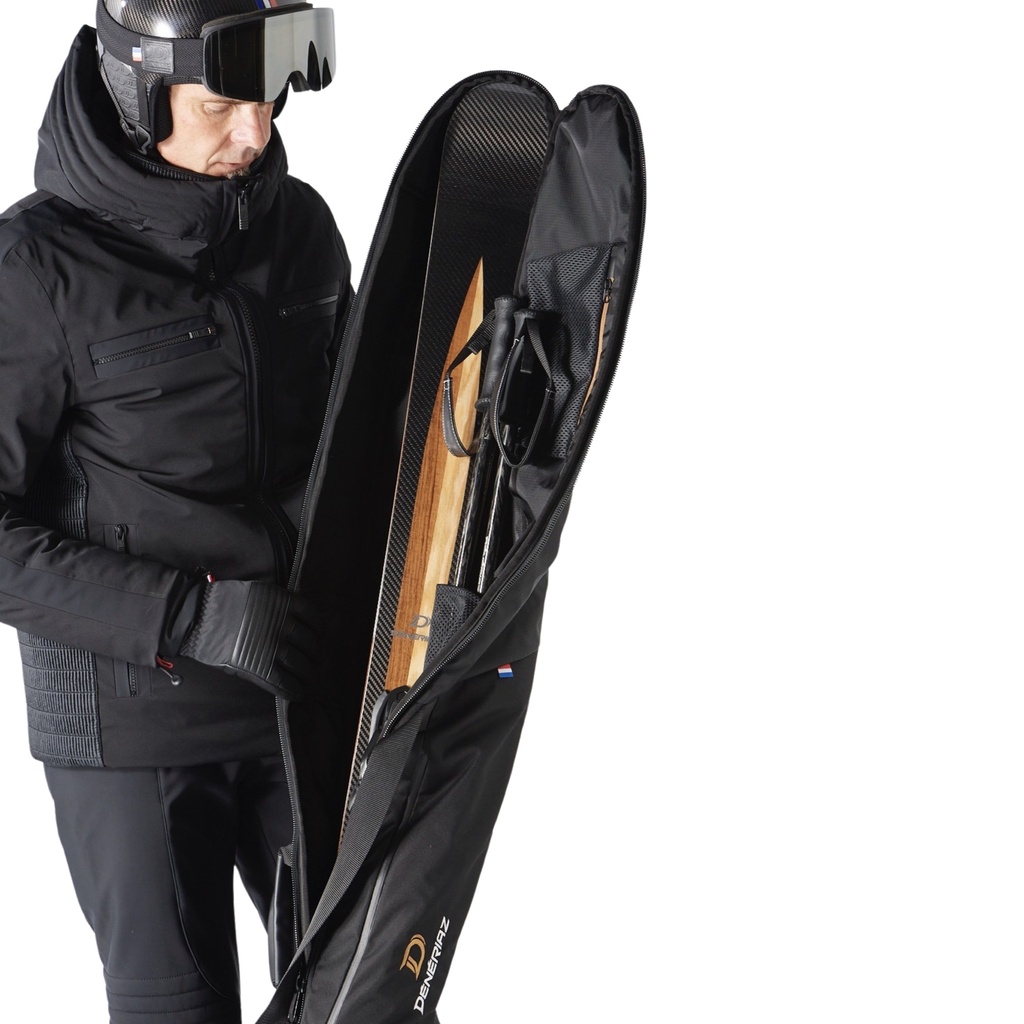 HOUSSE DE SKIS 100 NOIRE pour les clubs et collectivités